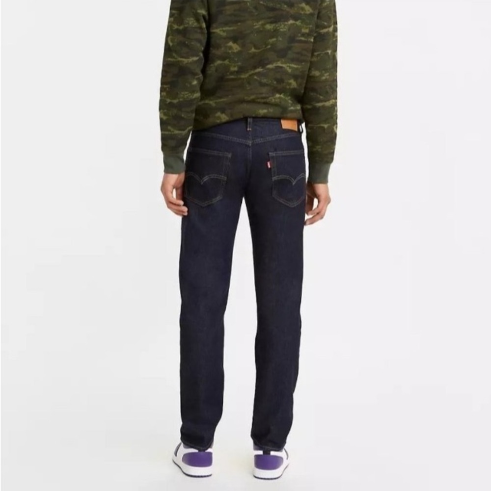 Levi's 502 Premium Jeans Rigid Denim Capsule Wardrobe Normcore Classic Basic